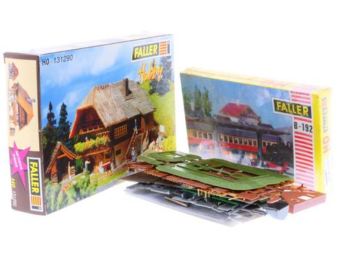 Schaal H0 Faller B-192 131290 Treinplatform en Schwarzwal..., Hobby en Vrije tijd, Modeltreinen | H0, Brug, Tunnel of Gebouw, Gebruikt