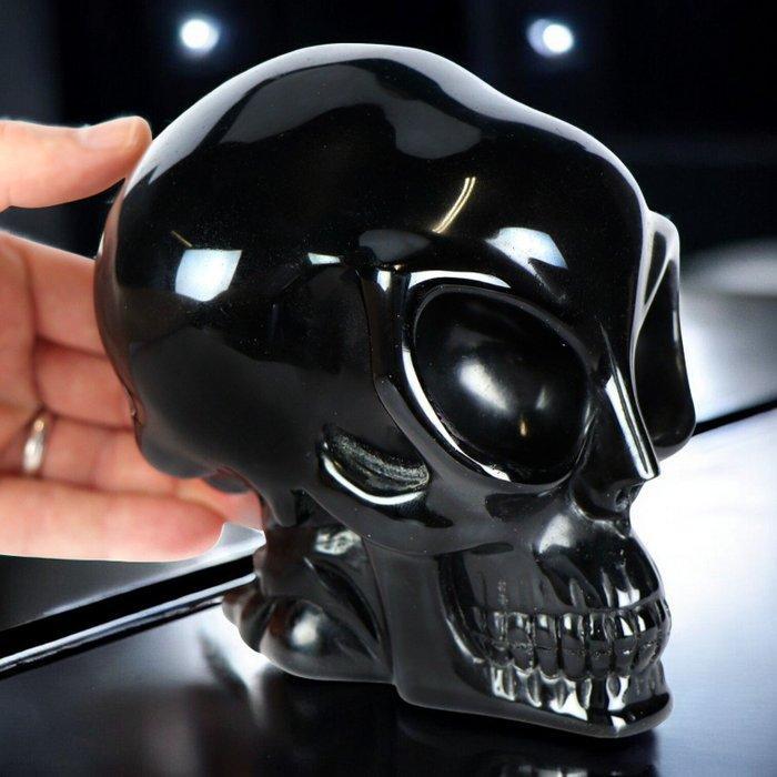 Natuurlijke obsidiaan-beeldhouwkunst - Realistische, Antiek en Kunst, Curiosa en Brocante