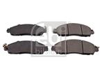 Remblokken set NISSAN NAVARA NP300 (2.3 dCi 4x4,2.3 dCi), Ophalen of Verzenden, Nieuw