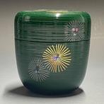 Natsume / Japanese Tea Caddy - Japanese larch Makie -