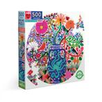 Birds and Flowers Puzzel (500 stukjes) | eeBoo - Puzzels