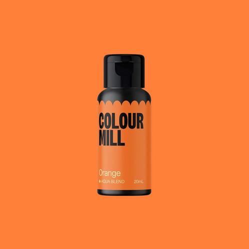 Colour Mill Aqua Blend Kleurstof Orange 20ml, Hobby en Vrije tijd, Taarten en Cupcakes maken, Nieuw, Verzenden