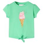 vidaXL Kindershirt 104 lichtgroen, Verzenden, Nieuw