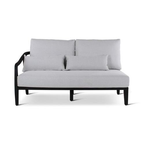 Loungeset Anais | zit links | teak ebony | zwarte weving |.., Tuin en Terras, Overige Tuin en Terras, Nieuw, Verzenden