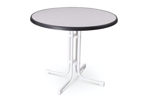 Terrastafel Hawaii | Blad 85cm, Tuin en Terras, Tuintafels, Nieuw, Kunststof, Rond, Ophalen of Verzenden