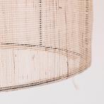 Mica Decorations Paros Hanglamp - Ø40 cm - Linnen - Beige, Verzenden, Nieuw