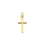 Gouden hanger van een kruis (religieuze kettinghanger), Ophalen of Verzenden, Gebruikt, Goud, Overige merken