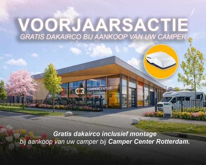 VOORJAARSACTIE bij Camper Center Rotterdam, Caravans en Kamperen, Campers, Half-integraal, tot en met 3, Overige merken