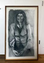Jim Dine (1935) - Femme essayant de sourire, Antiek en Kunst