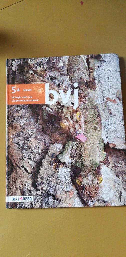 Hand-opdrachtenboek 5a Biologie voor Jou 2e Fase Havo, Boeken, Schoolboeken, Gelezen, Verzenden