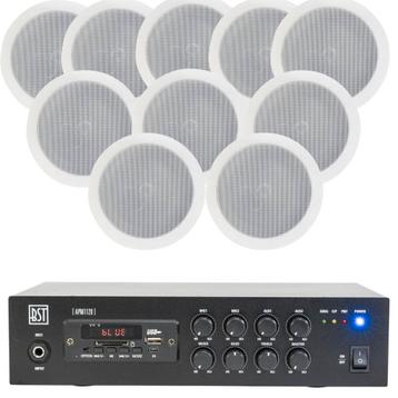 Winkel muziek set met 10 speaker Usb,Sd,Bluetooth,Fm 120 Wat beschikbaar voor biedingen