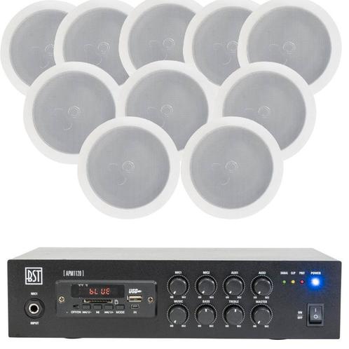 Winkel muziek set met 10 speaker Usb,Sd,Bluetooth,Fm 120 Wat, Audio, Tv en Foto, Professionele Audio-, Tv- en Video-apparatuur