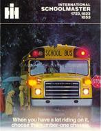 1979 INTERNATIONAL SCHOOLMASTER 1723, 1823, 1853 BROCHURE, Nieuw, Author