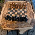 Speeltafel - olijfhout - artisanal