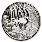 EC8 - Grenada Diving Paradise 1 oz 2018 (25.000 oplage), Postzegels en Munten, Munten | Amerika, Verzenden, Midden-Amerika, Losse munt