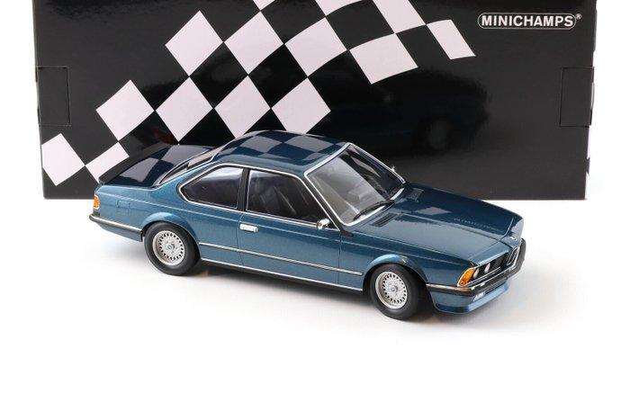 Minichamps 1:18 - Model coupé - BMW 635 CSi 1982 - Petrol, Hobby en Vrije tijd, Modelauto's | 1:5 tot 1:12