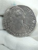 Spanje. Carlos IV (1788-1808). 8 Reales 1800 Lima IJ (Zonder, Postzegels en Munten, Munten | Europa | Niet-Euromunten