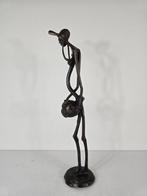 Naakte vrouw met mand - sculptuur - Asante - Ghana (Zonder, Antiek en Kunst, Kunst | Niet-Westerse kunst