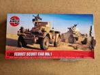 Airfix A1386 Ferret Scout Car Mk.1 1:35 SEALED, Hobby en Vrije tijd, Modelbouw | Auto's en Voertuigen, Verzenden, Nieuw, Airfix