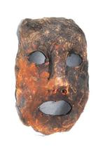 Leren masker Gurung Schamane 24 cm - Nepal (Zonder, Antiek en Kunst