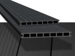 Veiling - 50,4 m² composiet vlonderplank antraciet 420x25x2, Tuin en Terras, Tegels en Klinkers, Nieuw