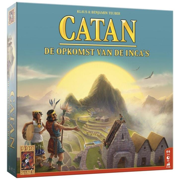 999 Games Catan: De Opkomst van de Incas, Hobby en Vrije tijd, Gezelschapsspellen | Bordspellen, Nieuw, Verzenden