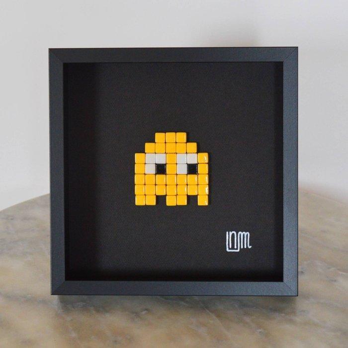 nLm - Pac-Man Yellow, Mosaic, Antiek en Kunst, Kunst | Designobjecten