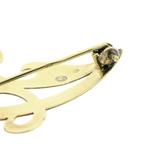 Gouden broche van de letter A, Ophalen of Verzenden, Gebruikt, Overige kleuren, Goud