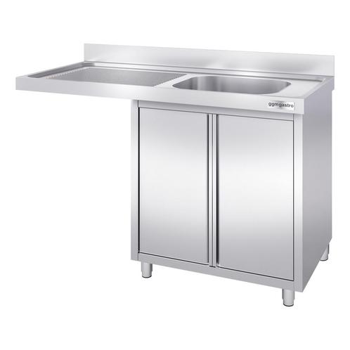 GGM Gastro | Vaatwasser spoelbakkast - 1400x600mm - met 1 |, Witgoed en Apparatuur, Vaatwasmachines, Inbouw, Verzenden