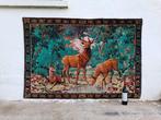 Wandtapijt - 120 cm - 170 cm - Herten, Antiek en Kunst