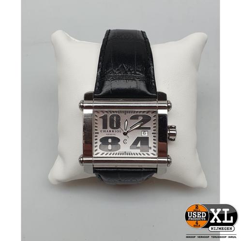 Charriol Actor CCHXL Heren Horloge Zwart met Wit 32 mm |..., Sieraden, Tassen en Uiterlijk, Horloges | Heren, Zo goed als nieuw
