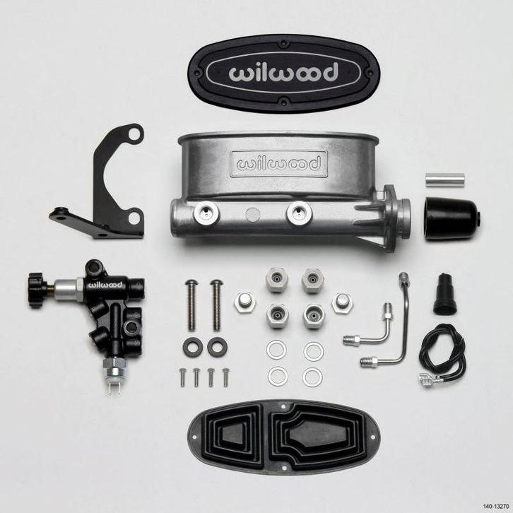 Wilwood HV Tandem M/C Kit w L/H Bracket & Prop Valve - 1, Auto-onderdelen, Remmen en Aandrijving, Ophalen of Verzenden