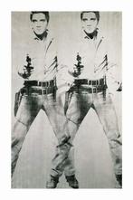 Kunstdruk Andy Warhol - Elvis 1963 Double 60x90cm, Nieuw, Verzenden