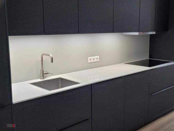 Collorz aluminium keukenwanden. 3mm dik in matte uitvoering., Huis en Inrichting, Keuken | Keukenelementen, Nieuw, Ophalen of Verzenden