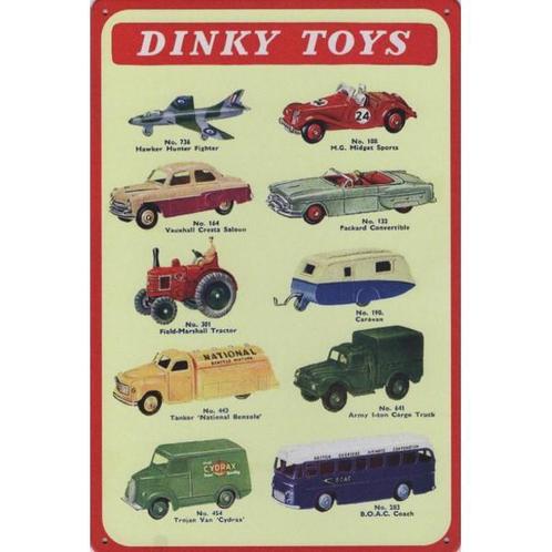 Wandbord - Dinky Toys, Huis en Inrichting, Woonaccessoires | Wanddecoraties, Nieuw, Ophalen of Verzenden