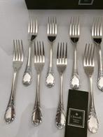 Christofle - Vork - Set van 12 Marly visvorken - Zilver
