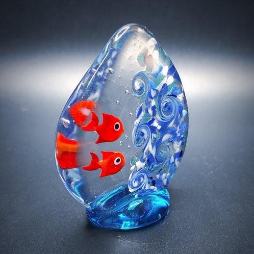 TAGLIAPIETRA - Acquario in vetro di Murano, Antiek en Kunst, Antiek | Glas en Kristal