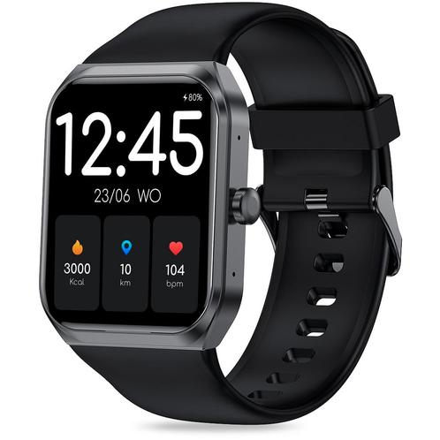 Smartwatch - Stappenteller Horloge - Activity Tracker -, Sieraden, Tassen en Uiterlijk, Smartwatches, Zwart