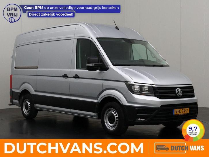 Volkswagen Crafter Bestelbus 2.0TDI | zilver, Auto's, Bestelauto's, Dealer onderhouden, Lease, Handgeschakeld, BTW verrekenbaar