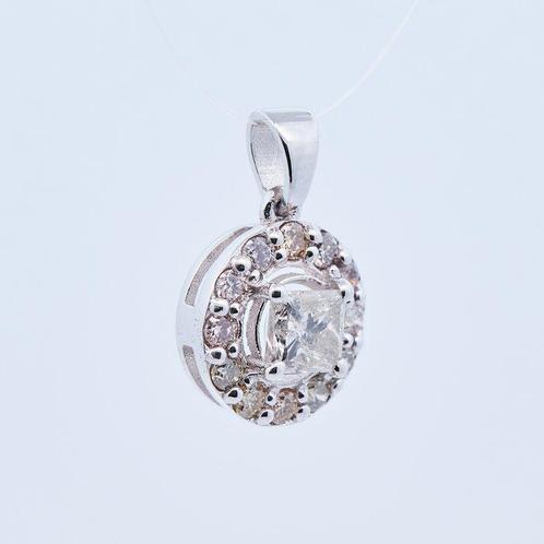 Zonder Minimumprijs - Hanger 14 kt. - 0.77ct. tw. Diamant, Sieraden, Tassen en Uiterlijk, Antieke sieraden