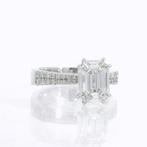 Ring - 18 karaat Witgoud - 1.05ct. tw. Diamant (Natuurlijk), Sieraden, Tassen en Uiterlijk, Ringen, Nieuw