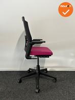 Ahrend 2020 verta bureaustoel - refurbished - roze stofferin, Werkplek, Ophalen of Verzenden, Gebruikt, Stoel