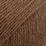DROPS Alpaca Uni Colour - 9042 hazelnoot - Wol Garen, Ophalen of Verzenden, Nieuw