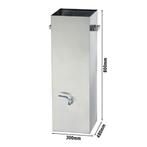 GGM Gastro | Tank voor het reinigen van spitten - 580 x 300, Verzenden, Nieuw in verpakking