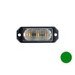 LED flitser 3-voudig ultra flat Groen, Ophalen of Verzenden, Nieuw