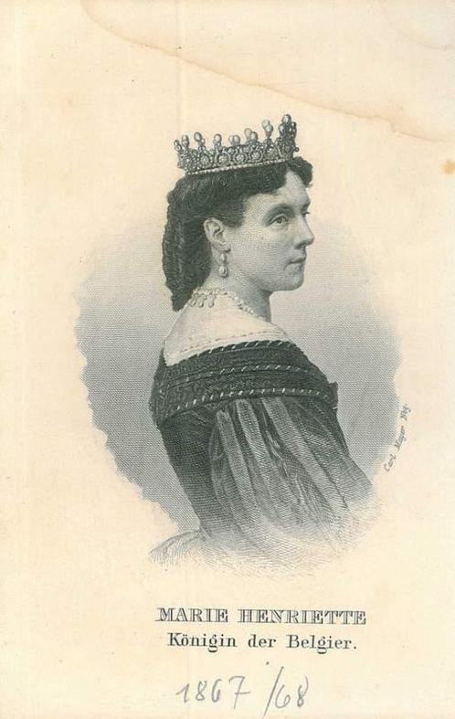 Portrait of Marie Henriette, Archduchess of Austria, Antiek en Kunst, Kunst | Etsen en Gravures