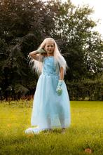 Frozen Elsa Blauwe - Roze Prinsessenjurk-98,104,110,116/152, Kinderen en Baby's, Ophalen of Verzenden, Nieuw, 110 t/m 116, Meisje
