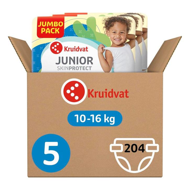 Kruidvat 5 Junior Luiers Volumedoos 2 Maanden, Kinderen en Baby's, Overige Kinderen en Baby's, Nieuw, Verzenden