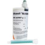 Sika Industrie Sikasil sg 500 490 ml 1 mengbuis, zwart, dual, Verzenden, Nieuw