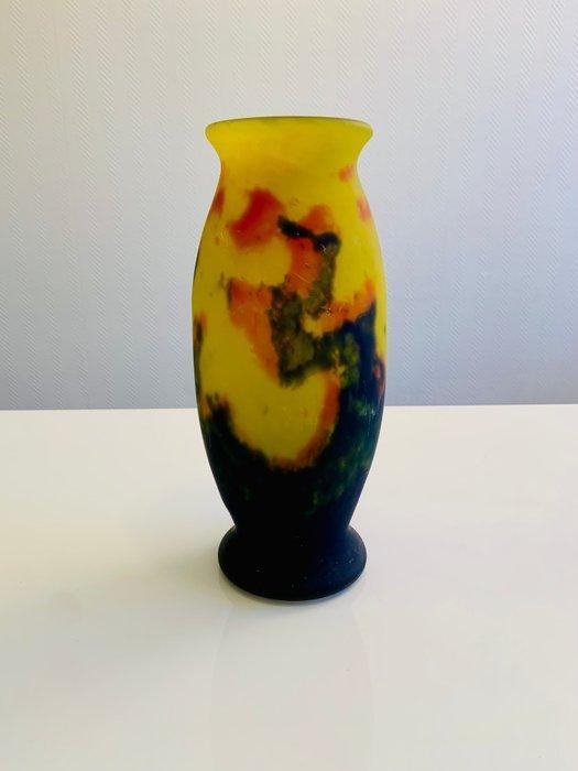 Muller Frères - Vaas - Glas - Muller Frères Lunéville, Antiek en Kunst, Kunst | Designobjecten